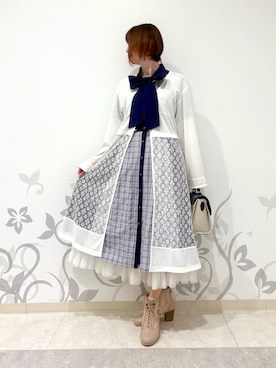 ハナミズキさん（レディース・158cm）の夏コーディネート