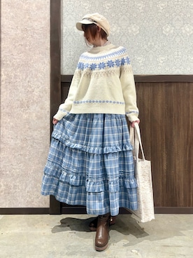 ハナミズキさん（レディース・158cm）の冬コーディネート