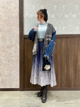 ハナミズキさん（レディース・158cm）の冬コーディネート