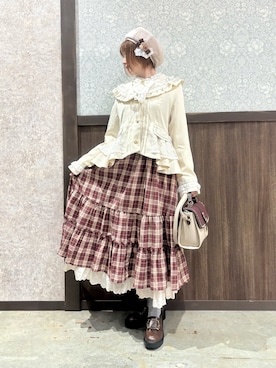 「アイテム（テーラードジャケット）」を使った、ハナミズキさん（レディース・158cm）の秋コーディネート