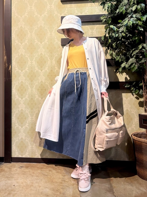DIESEL ディーゼル」新作デニムスカートとショート丈Tシャツ入荷