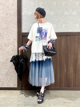 ハナミズキさん(レディース・158cm)の夏コーディネート