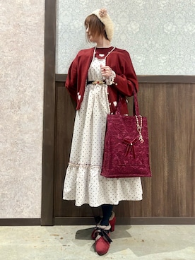 「アイテム（その他雑貨）」を使った、ハナミズキさん（レディース・158cm）の秋コーディネート