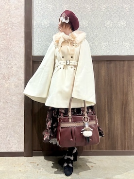 「アイテム（タンクトップ）」を使った、ハナミズキさん（レディース・158cm）の秋コーディネート