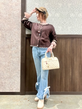 ハナミズキさん（レディース・158cm）の冬コーディネート