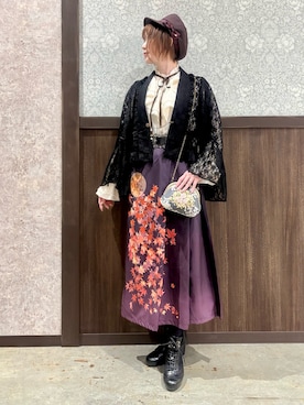 ハナミズキさん（レディース・158cm）の秋コーディネート