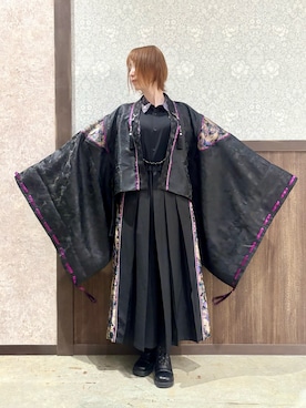 「REZEN（リゼン）のアイテム」を使った、ハナミズキさん（レディース・158cm）の冬コーディネート