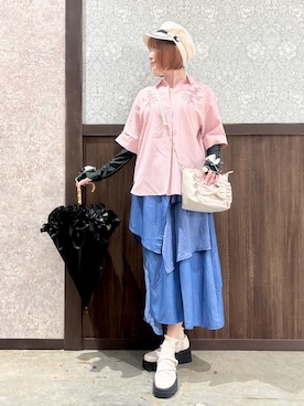 ハナミズキさん(レディース・158cm)の夏コーディネート
