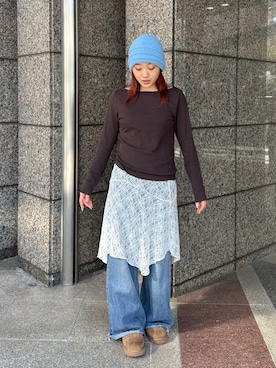 hiyoさん（レディース・164cm）の冬コーディネート