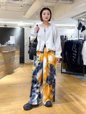 「アイテム（スウェット）」を使った、airiさん（レディース・162cm・20代）の秋コーディネート
