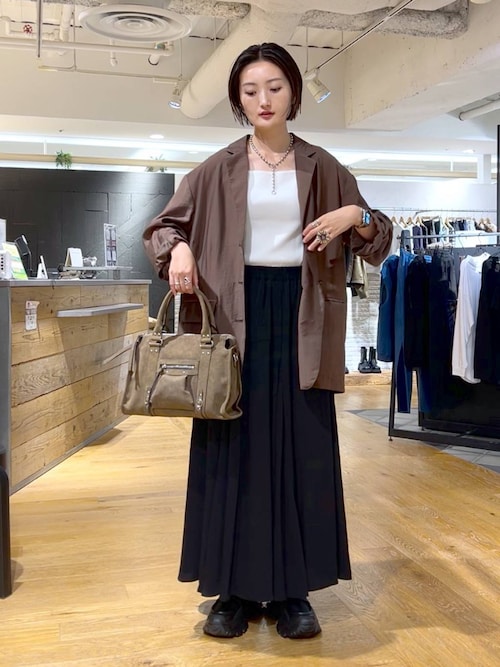 JEANASISのバッグを使ったコーディネート(ZOZOTOWN Yahoo!店