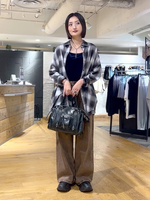 セール】ショルダースナップベロアタンク/142595（タンクトップ