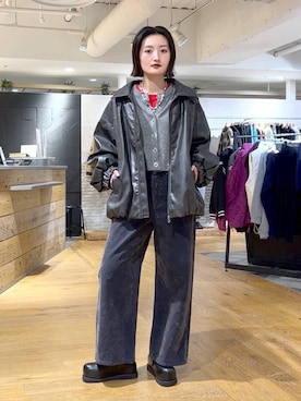 airiさん（レディース・162cm）の冬コーディネート