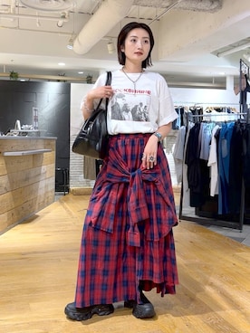 「アイテム（シューズ）」を使った、airiさん（レディース・162cm・20代）の夏コーディネート
