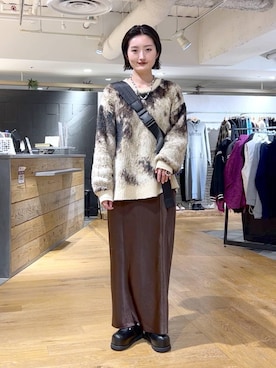 airiさん（レディース・162cm）の冬コーディネート