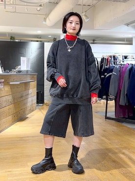 「アイテム（バックパック/リュック）」を使った、airiさん（レディース・162cm・20代）の秋コーディネート