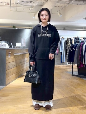 airiさん（レディース・162cm）の冬コーディネート