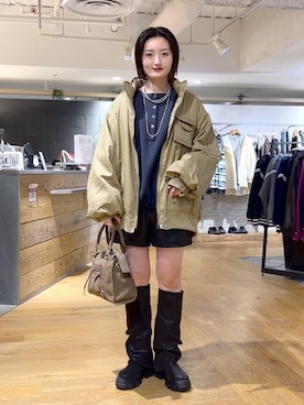 airiさん（レディース・162cm）の冬コーディネート