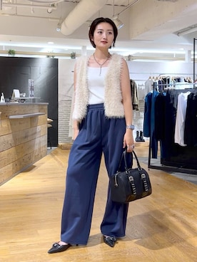 「アイテム（パンプス）」を使った、airiさん（レディース・162cm・20代）の秋コーディネート