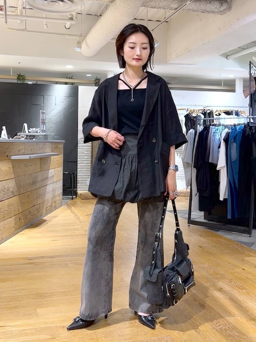 セール】ルーズWジャケットSS/579604（テーラードジャケット