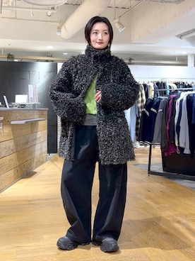 airiさん（レディース・162cm）の冬コーディネート