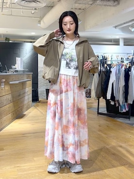 airiさん（レディース・162cm）の春コーディネート