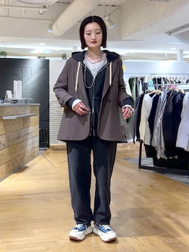 airiさん(レディース・162cm)の冬コーディネート