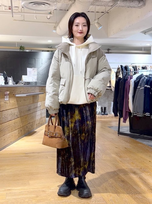 jeanasis / リバーシブルボリュームスタンドパファーコート JEANASIS