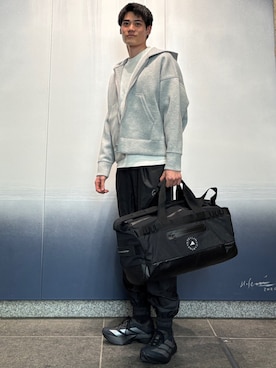 SJさん（メンズ・172cm）の冬コーディネート