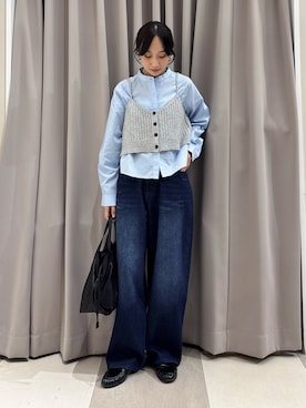 「ITEMS URBANRESEARCH（アイテムズ アーバンリサーチ）のアイテム」を使った、aiさん（レディース・159cm）の秋コーディネート