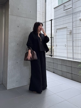 「RIVE DROITE（リヴドロワ）のアイテム（スウェット）」を使った、rd__mutaさん（骨格ストレート・レディース・161cm）の夏コーディネート