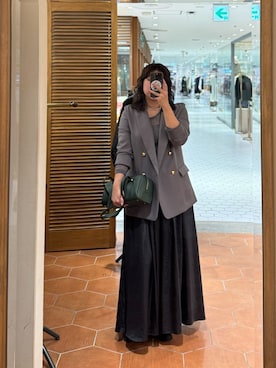 「RIVE DROITE（リヴドロワ）のアイテム（ショルダーバッグ）」を使った、rd__mutaさん（骨格ストレート・レディース・161cm）の夏コーディネート