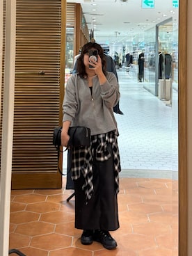 「アイテム（キャミソール）」を使った、rd__mutaさん（レディース・161cm）の秋コーディネート