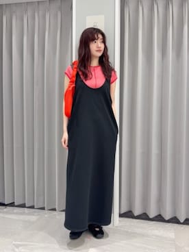 「Edith A．Miller（エディスエーミラー）のアイテム」を使った、WATANEBEさん（レディース・164cm）の夏コーディネート