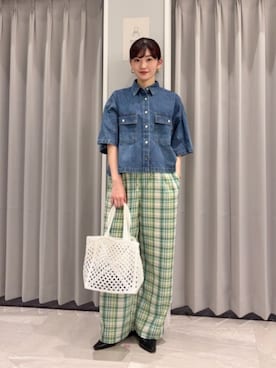 WATANEBEさん（レディース・164cm）の夏コーディネート