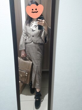 綾乃さん（レディース・150cm）の秋コーディネート