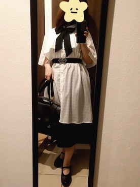 「axes femme（アクシーズファム）のアイテム（チュニック）」を使った、綾乃さん（レディース・150cm）の秋コーディネート