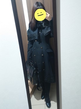 「Sheglit（シェグリット）のアイテム」を使った、綾乃さん（レディース・150cm）の冬コーディネート