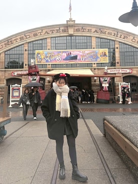 「TICCA(ティッカ)のアイテム」を使った、butabutakobutasanさん(レディース・157cm)の冬コーディネート