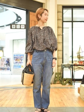 「カコバッグ」｜tomokaさん（レディース・167cm）の夏コーディネート