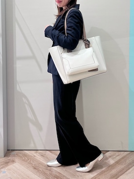 「& chouette（アンドシュエット）のアイテム」を使った、yosshiii0725さん（レディース・154cm）の春コーディネート