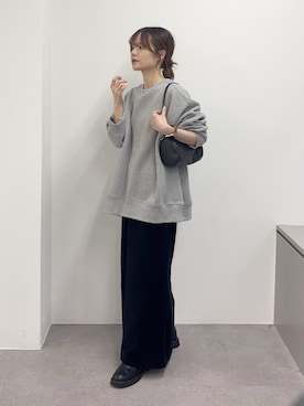 「アイテム（スウェット）」を使った、chiii0218さん（レディース・157cm）の夏コーディネート