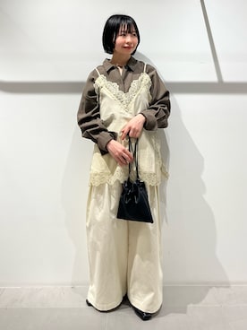 asanoさん（レディース・157cm）の春コーディネート