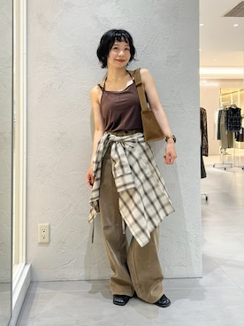 asanoさん(レディース・157cm)の夏コーディネート