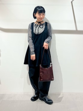 「アイテム（その他シューズ）」を使った、asanoさん（レディース・157cm）の秋コーディネート