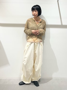 「アイテム（その他シューズ）」を使った、asanoさん（レディース・157cm）の秋コーディネート