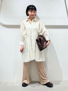 asanoさん（レディース・157cm）の夏コーディネート