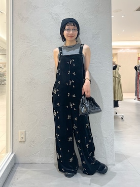 「KBF（ケイビーエフ）のアイテム（帽子）」を使った、asanoさん（レディース・157cm）の夏コーディネート