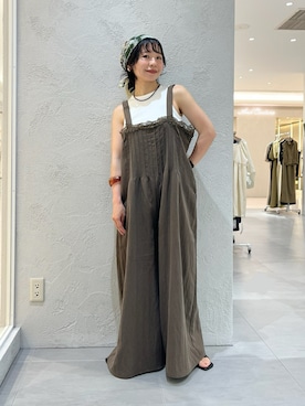 asanoさん（レディース・157cm）の夏コーディネート