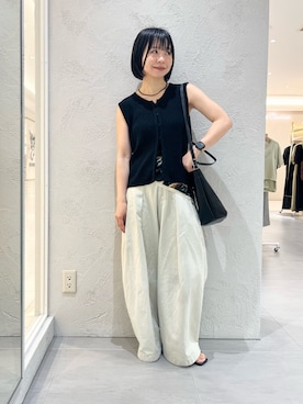 「KBF（ケイビーエフ）のアイテム（アクセサリー）」を使った、asanoさん（レディース・157cm）の夏コーディネート